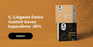 C. Liégeois Dolce Gusto® kavos kapsulėms -30%