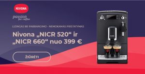 Nivona „NICR 520“ ir „NICR 660“ nuo 399 €