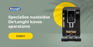 Specialios nuolaidos De'Longhi kavos aparatams