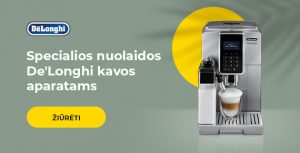 Specialios nuolaidos De'Longhi kavos aparatams