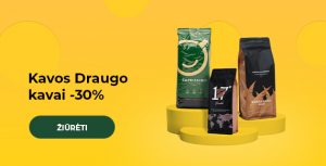 Kavos Draugo kavai -30%