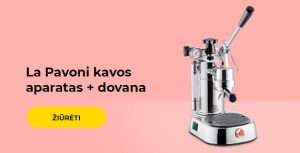 La Pavoni kavos aparatas + dovana