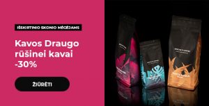 Kavos Draugo rūšinei kavai -30%