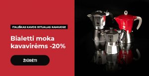 Bialetti moka kavavirėms -20%