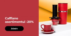 Cafflano asortimentui -20%