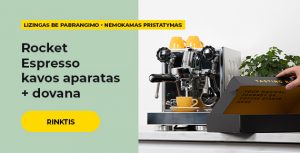 Rocket Espresso kavos aparatas + dovana