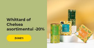 Whittard of Chelsea asortimentui -20%