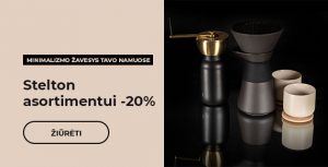Stelton asortimentui -20%