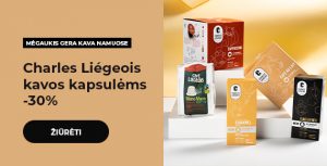 Charles Liégeois kavos kapsulėms -30%