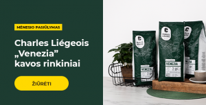 "Charles Liégeois „Venezia” Kavos rinkiniai "