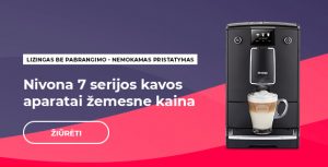 Nivona 7 serijos kavos aparatai žemesne kaina