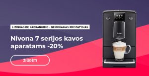 Nivona 7 serijos kavos aparatai žemesne kaina