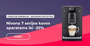 Nivona 7 serijos kavos aparatams iki -20%