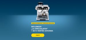 De'Longhi „La Specialista“ + 65 € vertės dovana