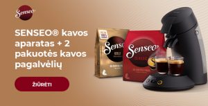 SENSEO® kavos aparatas + 2 pakuotės kavos pagalvėlių