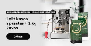 Lelit kavos aparatas + 2 kg kavos