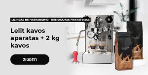 Lelit kavos aparatas + 2 kg kavos