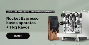 Rocket Espresso kavos aparatas + 1 kg kavos