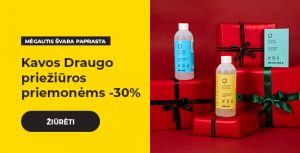 Kavos Draugo priežiūros priemonėms -30%