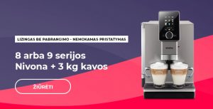 8 arba 9 serijos Nivona + 3 kg kavos