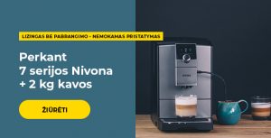 Perkant 7 serijos Nivona + 2 kg kavos