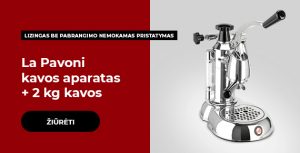 La Pavoni kavos aparatas + 2 kg kavos