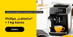 Philips „LatteGo“ + 1 kg kavos