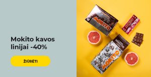 Mokito kavos pupelėms ir kapsulėms -40%