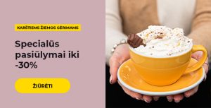 Specialūs pasiūlymai iki -30%