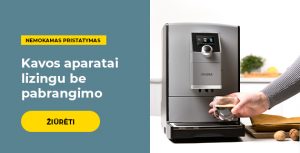 Kavos aparatai 10 mėn. lizingu be pabrangimo