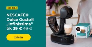 Kavos aparatas NESCAFÉ® Dolce Gusto® „Infinissima EDG 160.A“