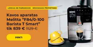 Kavos aparatas Melitta „F84/0-100 Barista T Smart“