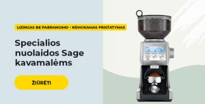 Specialios nuolaidos Sage kavamalėms