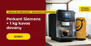 Perkant Siemens + 1 kg kavos dovanų