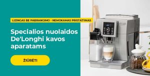 Specialios nuolaidos De'Longhi kavos aparatams