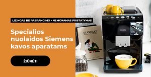 Specialios nuolaidos Siemens kavos aparatams