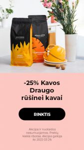 -25% Kavos Draugo rūšinei kavai