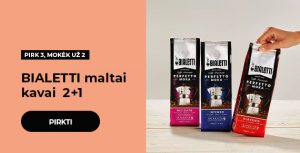 BIALETTI maltai kavai 2+1