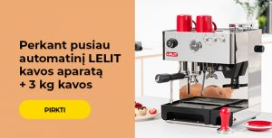 LELIT kavos aparatas + 3 kg kavos