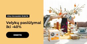 Velykų pasiūlymai iki -40%
