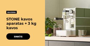 STONE kavos aparatas + 3 kg kavos