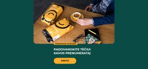 Padovanokite tėčiui kavos prenumeratą!