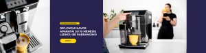 De'Longhi kavos aparatai su 10 mėnesių lizingu be pabrangimo