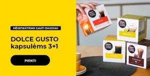 DOLCE GUSTO kapsulėms 3+1