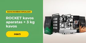 ROCKET kavos aparatas + 3 kg kavos