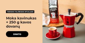 Moka kavinukas + 250 g kavos dovanų