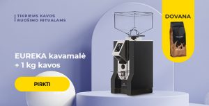 EUREKA kavamalė + 1 kg kavos
