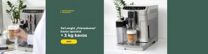 De'Longhi „Primadonna“ kavos aparatai +3 kg kavos