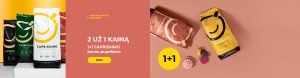 1+1 CAPRISSIMO kavos pupelėms