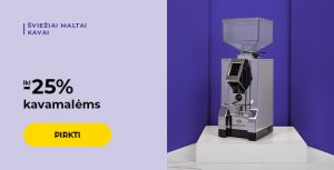 Iki -25% kavamalėms
